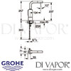 Grohe Essence E Infra-Red Electronic Basin Mixer Dimensions